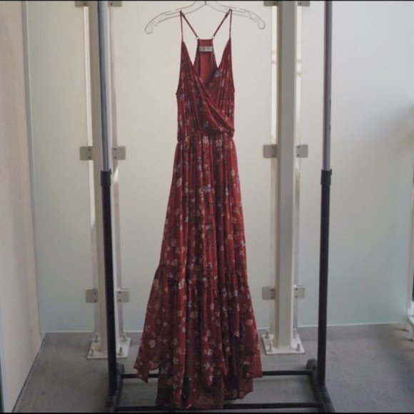 RARE A&F Mix Print Maxi Dress - Picture 3 of 8